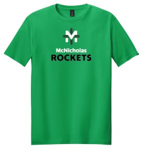 64000- McNicholas Rockets Tee - Green